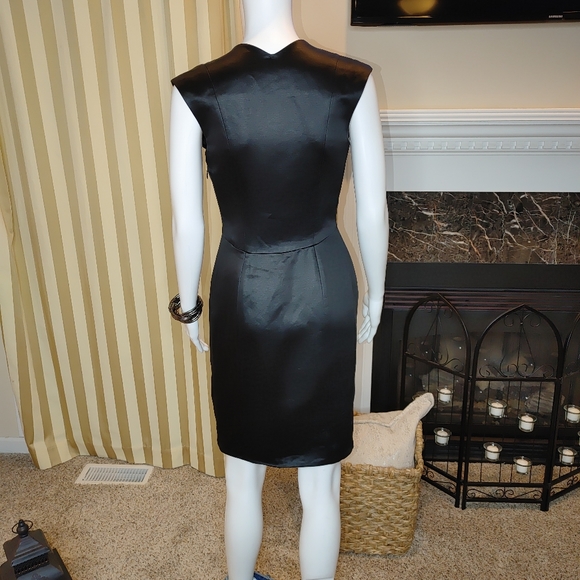 THEYSKENS' THEORY BUTTON FRONT DRACE DRESS 6 - Picture 5 of 11